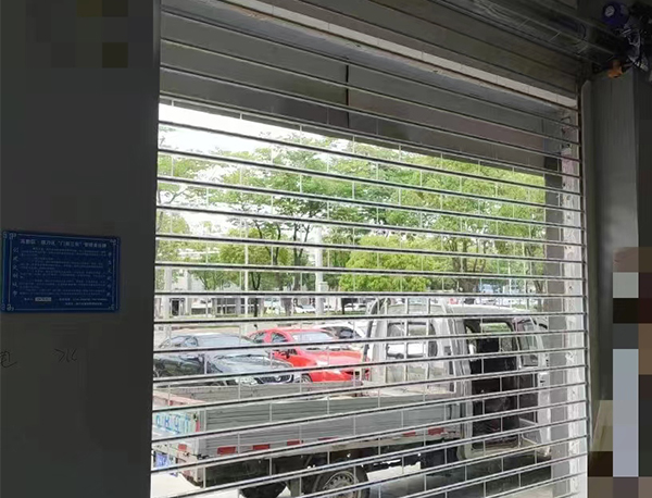 水晶卷簾門(mén)案例