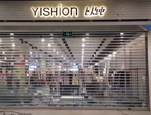 水晶卷簾門(mén)案例